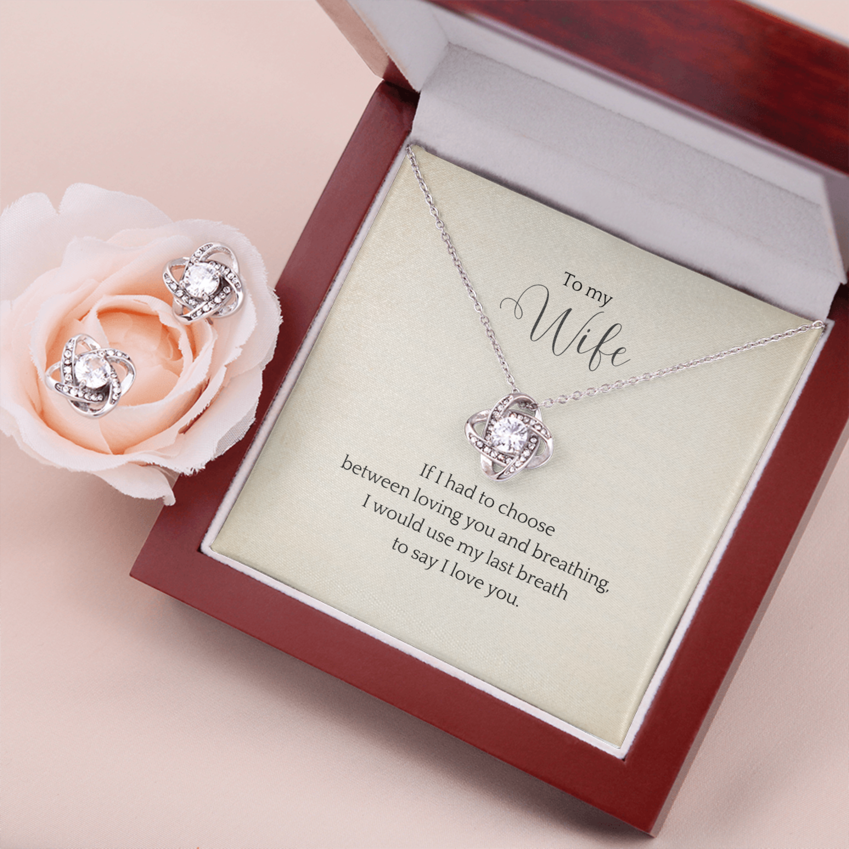 Unbreakable Bond Necklace & Earring Set