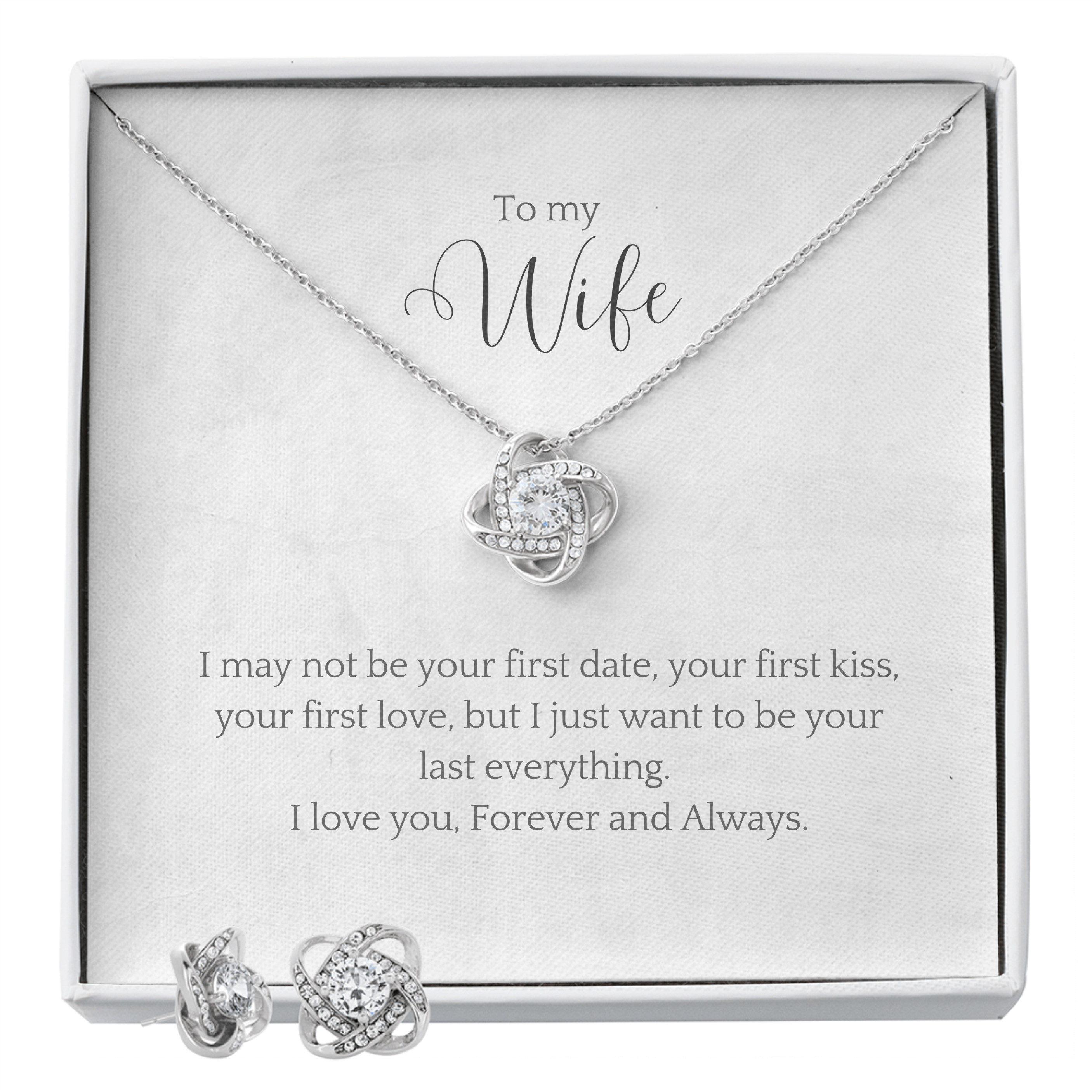 Unbreakable Bond Necklace & Earring Set