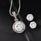 Infinite Shine Necklace & Earrings Set